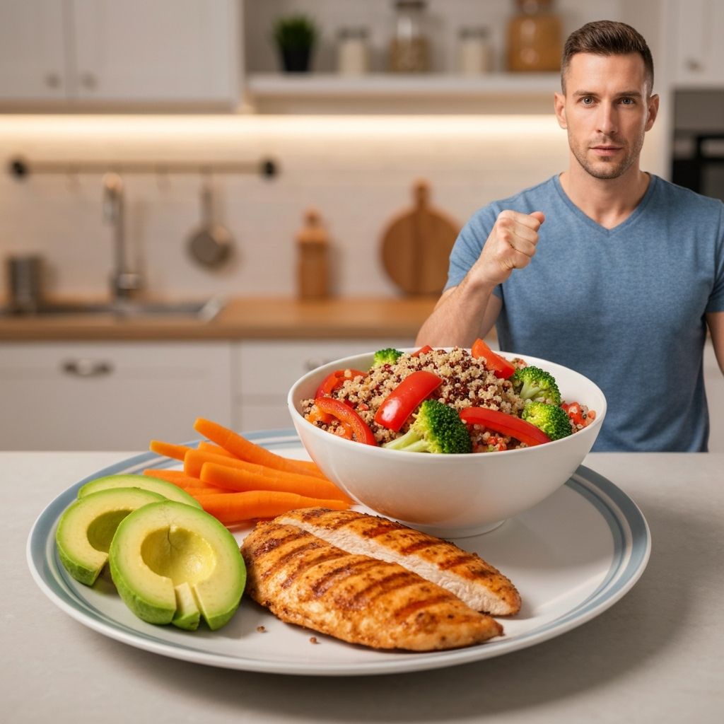 Healthy nutrition for men